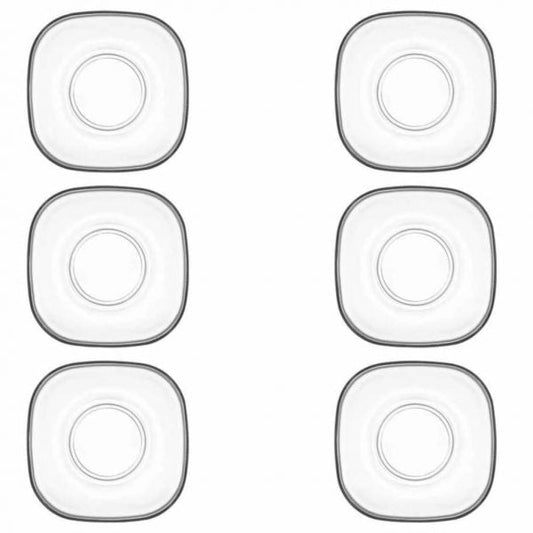 Zen Tea Cup Saucer Set of 6 ZEN277F / 5782