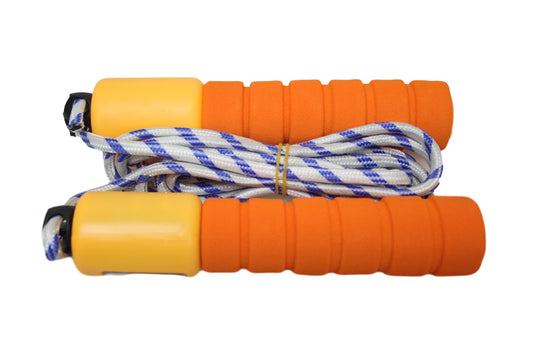 Children's Skipping Rope with Counter, Soft Handle & 2.4m Rope – Assorted Colours, SKU 0378 A