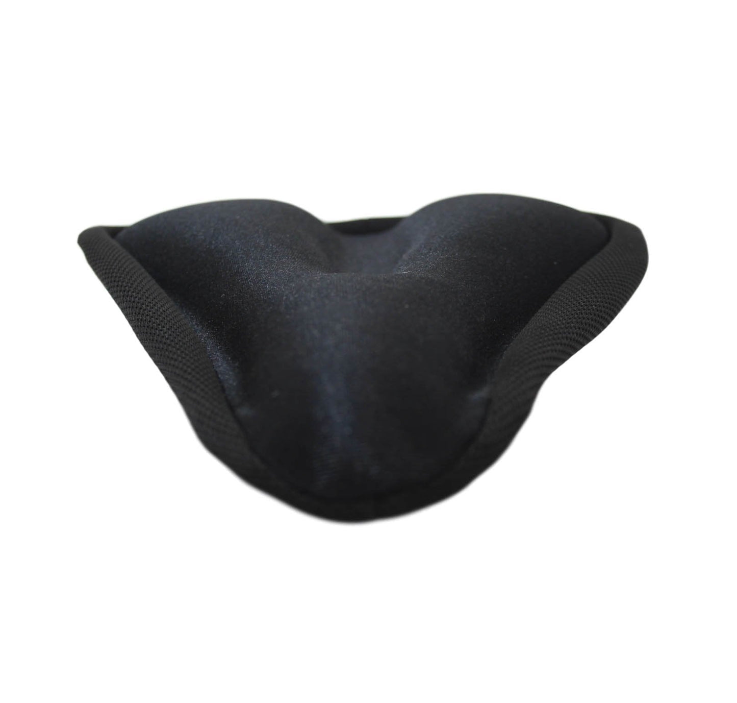 Soft Cushioned Black Bicycle Wide Saddle Seat Comfort Ride Seat 26 x 26cm 1834 (Parcel Rate)