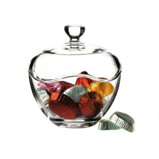 1 Piece Toscana Fancy Glass Candy Bowl 14 x 12.5cm 98775 A (Parcel Plus Rate)