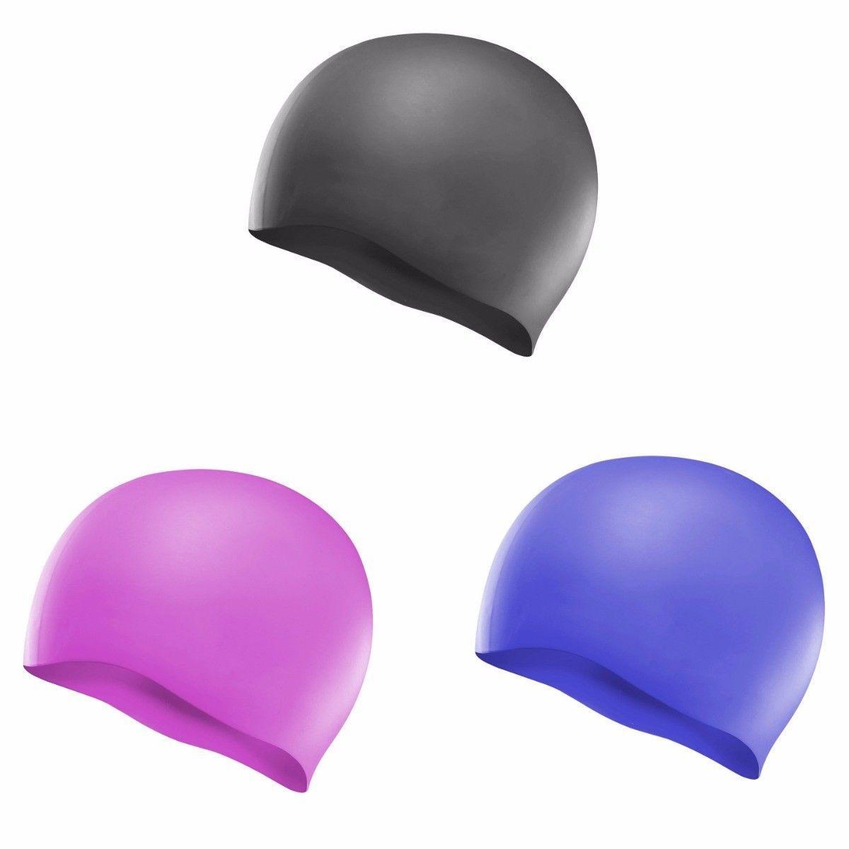 Silicone swimming hat hotsell
