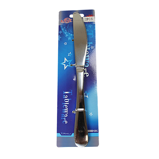 Steel Butter Knife Pack of 2 0796 (Parcel Rate)