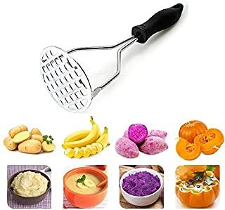 Stainless Steel Potato Masher with Plastic Handle 3644 A (Parcel Rate)