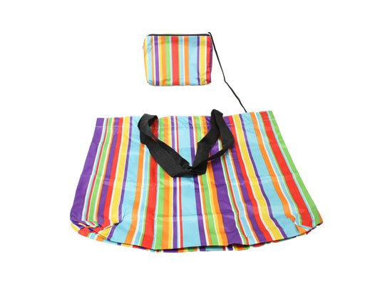 Expandable Plastic Shopping Bag 16cm x 12cm/ 44cm x 30cm Assorted Colours and Designs 5925 (Large Letter Rate)