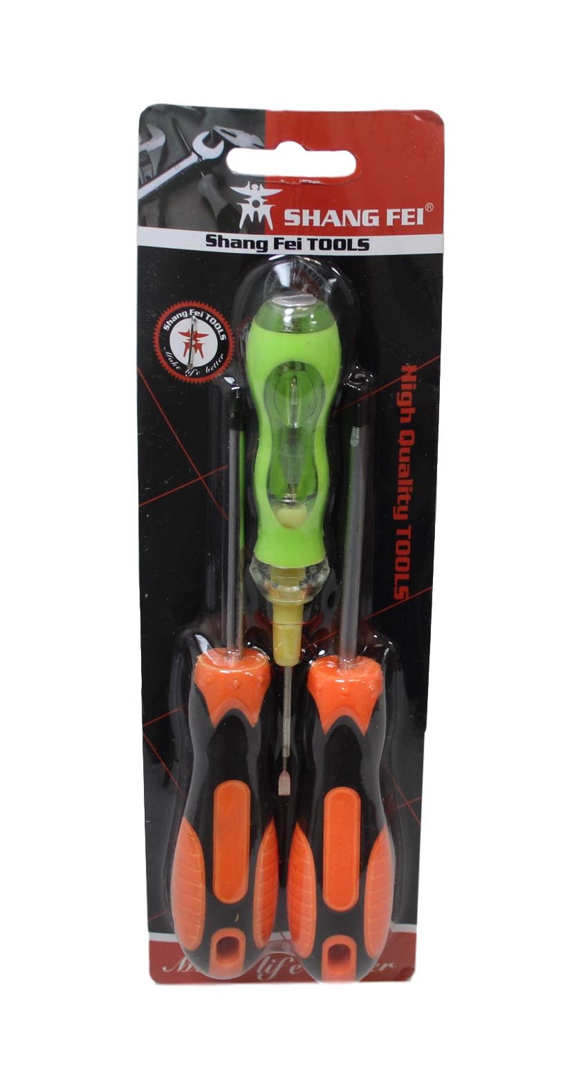 Electrical Voltage Tester and Screwdriver Set of 3 6173 (Parcel Rate)