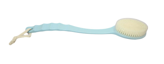 Soft Bristle Exfoliating Back Scrubbing Bath Brush with Long Handle 35 cm Assorted Colours 6356