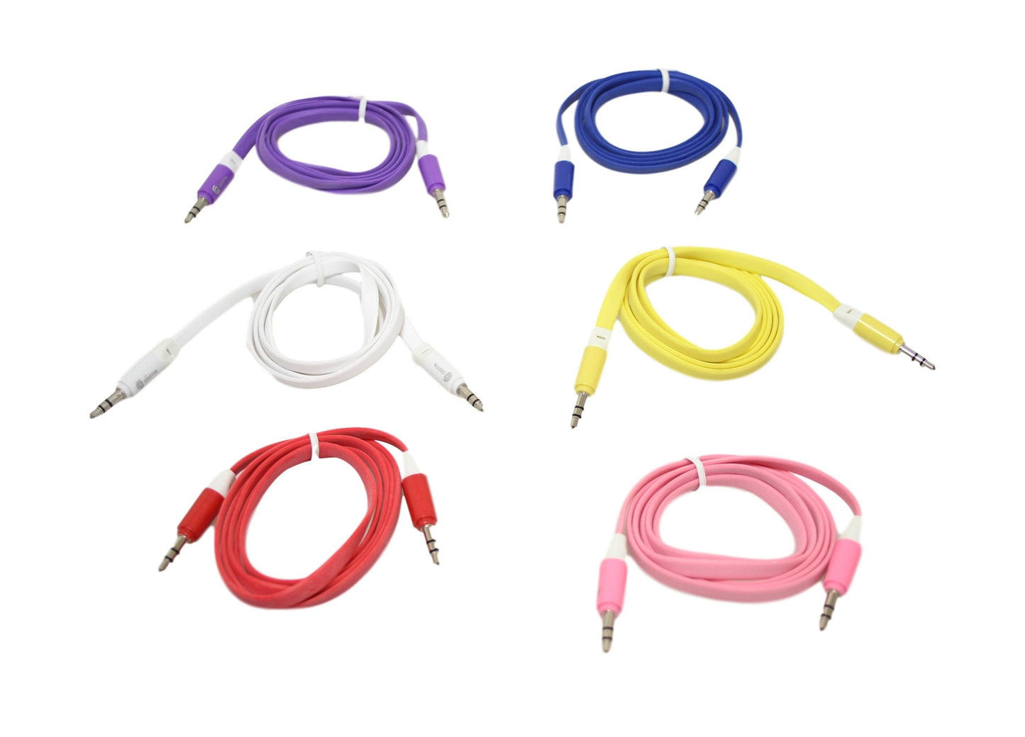 Audio Wire Cable 97cm Assorted Colours 6393 (Large Letter Rate)