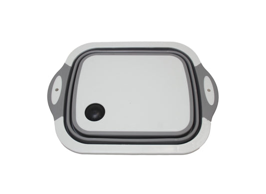 3 in 1 Collapsible Chopping Board Washing Bowl and Basin 35 x 13cm 6397 (Parcel Rate)