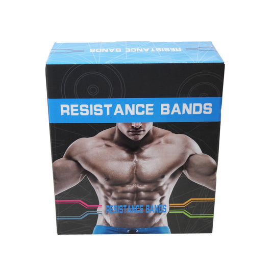 Resistance Exercise Bands Workout Yoga Fitness Crossfit Training Home 6571 A W25 (Parcel Rate)