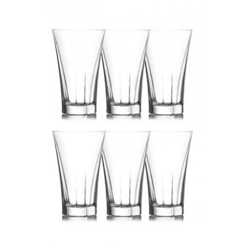 Truva Mini Water Shot Glass 100cc Set of 6 TRU309E (Parcel Rate)