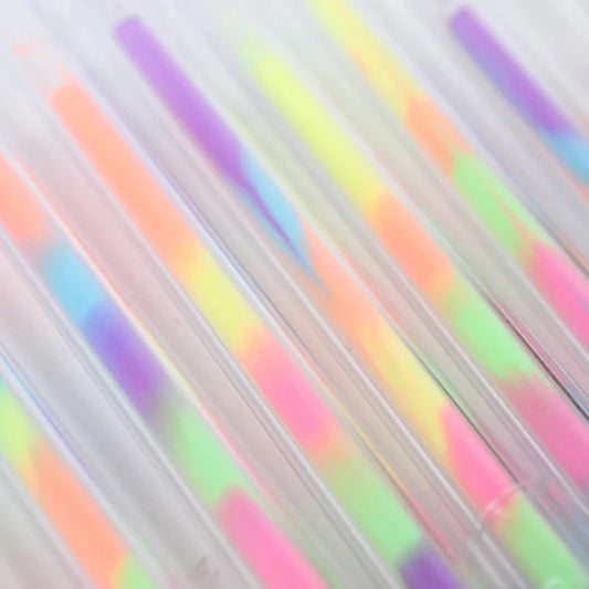 Multicolour Ink Gel Pen Diamond Top 19 cm Assorted Colours 2203 / 6620 (Large Letter Rate)