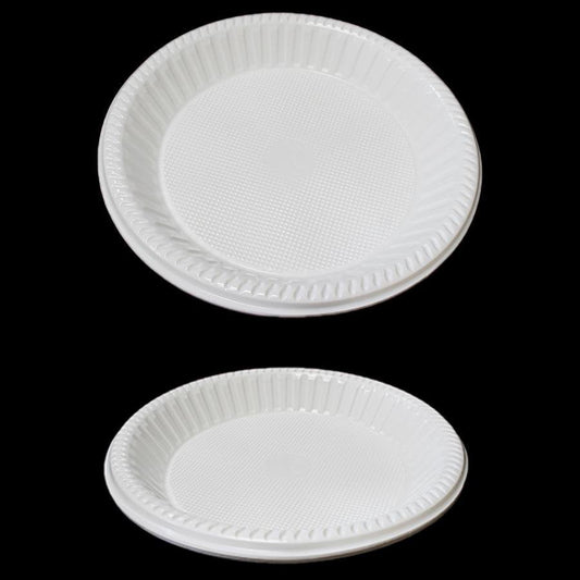 Plastic Plates - 26cm - Pack of 8 CD602 (Parcel Rate)