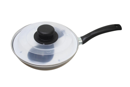 Non Stick Home Kitchen 2 Egg Poacher Pan 20cm With Long Safety Handle Egg Poacher 5.5cm 9103 A (Parcel Rate)