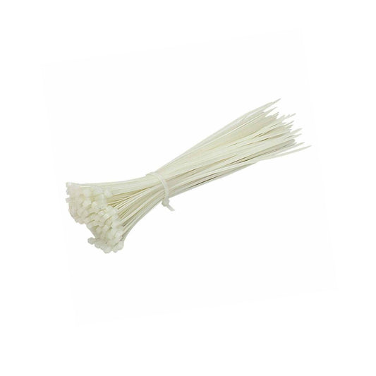 Cable Ties White 8 x 400 mm Pack of 20 0580 A (Large Letter Rate)