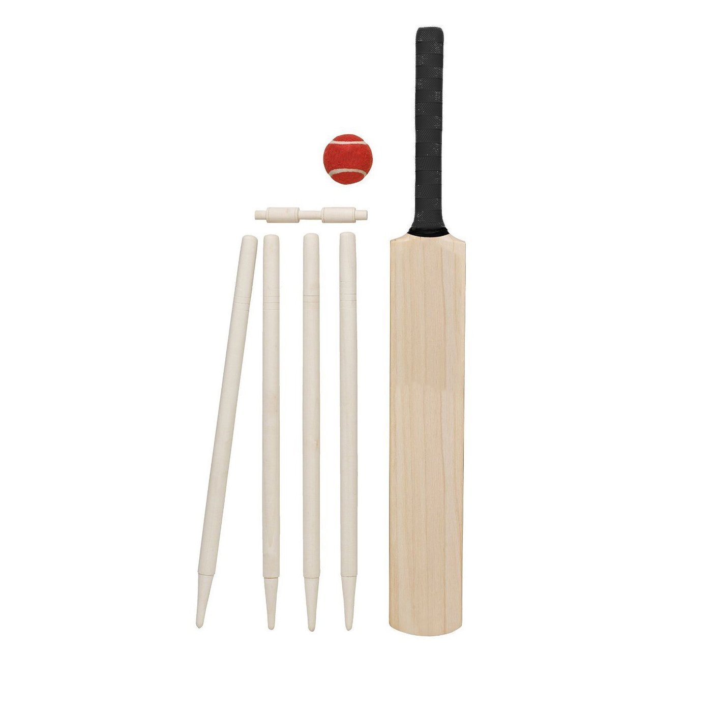 Children's Outdoor Wooden Cricket Bat Set Size 5 1379983 (Big Parcel Rate)