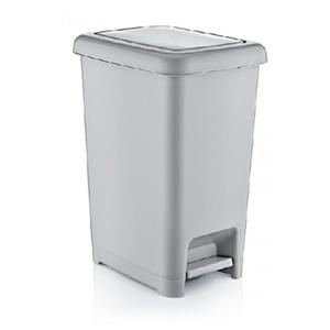 Plastic Kitchen Bathroom Slim Pedal Bin 15 Litre D01042 / PB15 A (Big Parcel Rate)