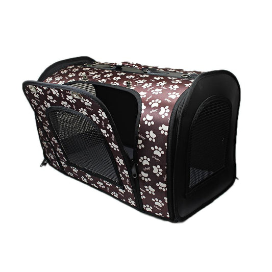 Foldable Pet Dog Cat Animal Carrier Bag 48 x 31.5 x 29cm Assorted Designs 2023 (Parcel Rate)