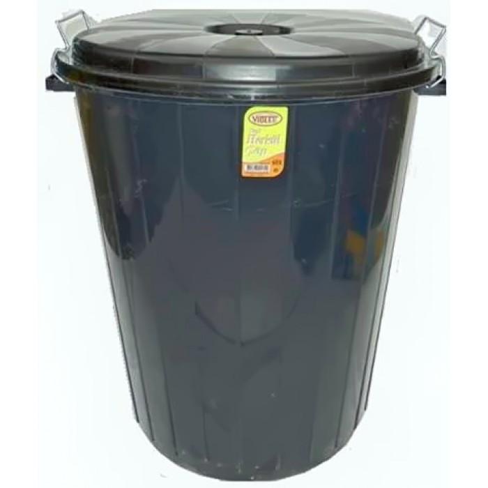 90 Litre Drum With Locked Lid Home Household Use Storage Bin K0119 / RB90 (Big Parcel Rate)
