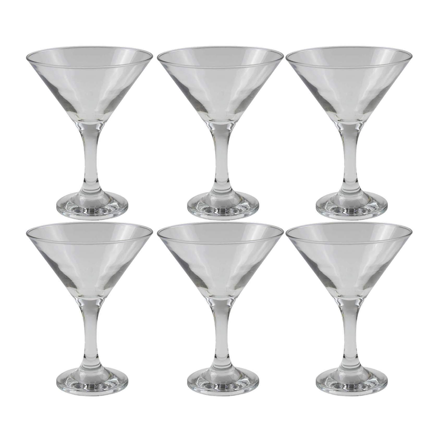 Someone’s In A Makro Diamond Martini Glasses Set Of 6, Elegant Vintage