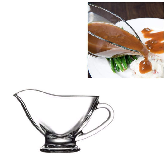 PB Large Glass Sauce Gravy Boat 305ml 55022 (Parcel Plus Rate)