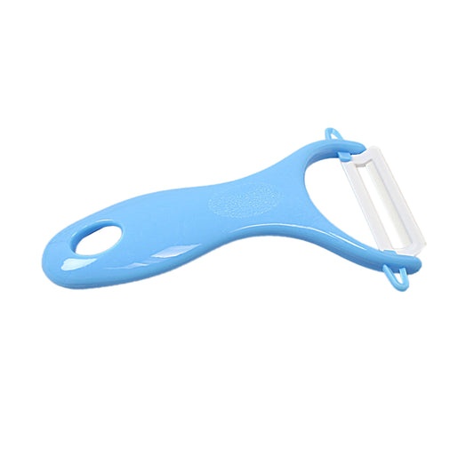 Plastic Fruit Vegetable Peeler 12.5cm Assorted Colours 1963 (Large Letter Rate)