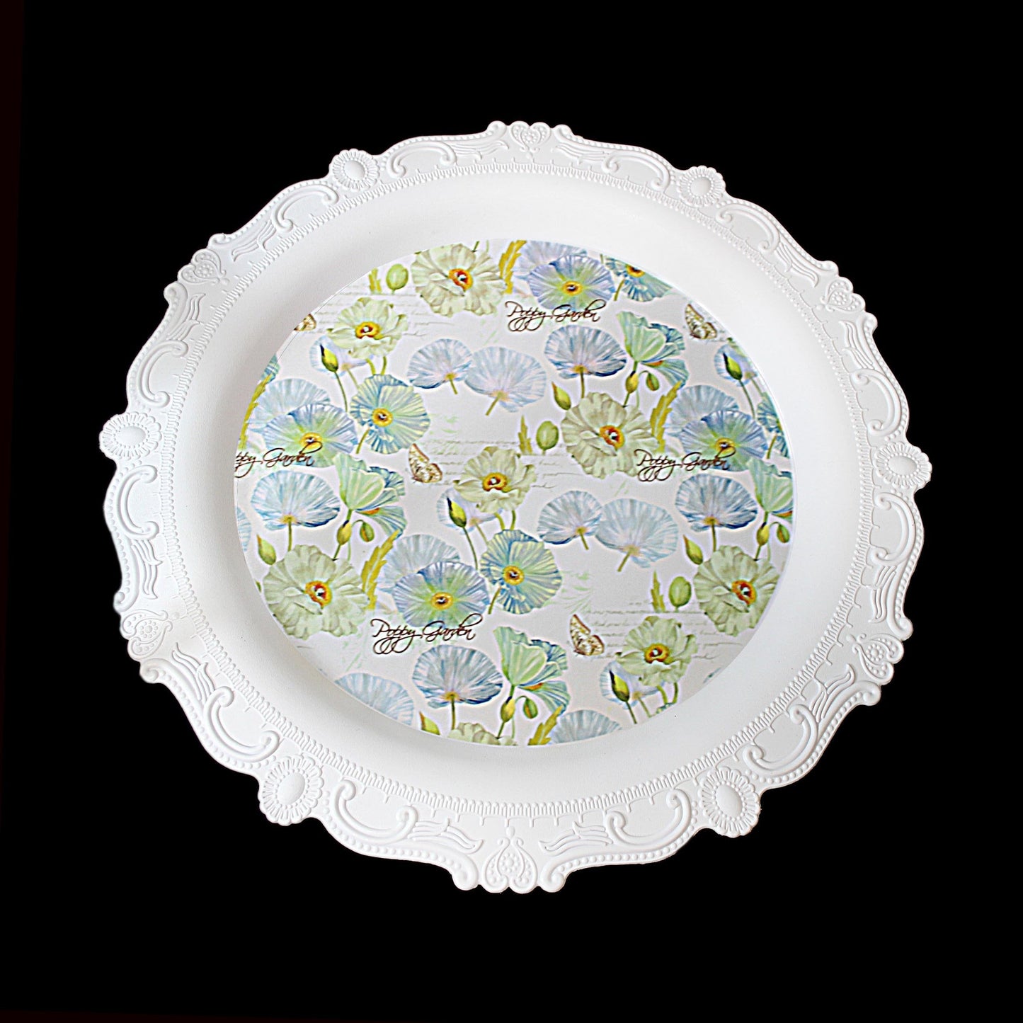 Plastic Plate 4972 (Parcel Rate)