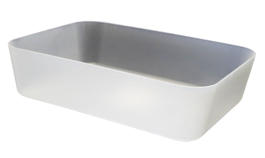 Plastic Multipurpose Cutlery Drawer Organisation Storage Box 18 x 13 x 4.5cm 5195 (Parcel Rate)