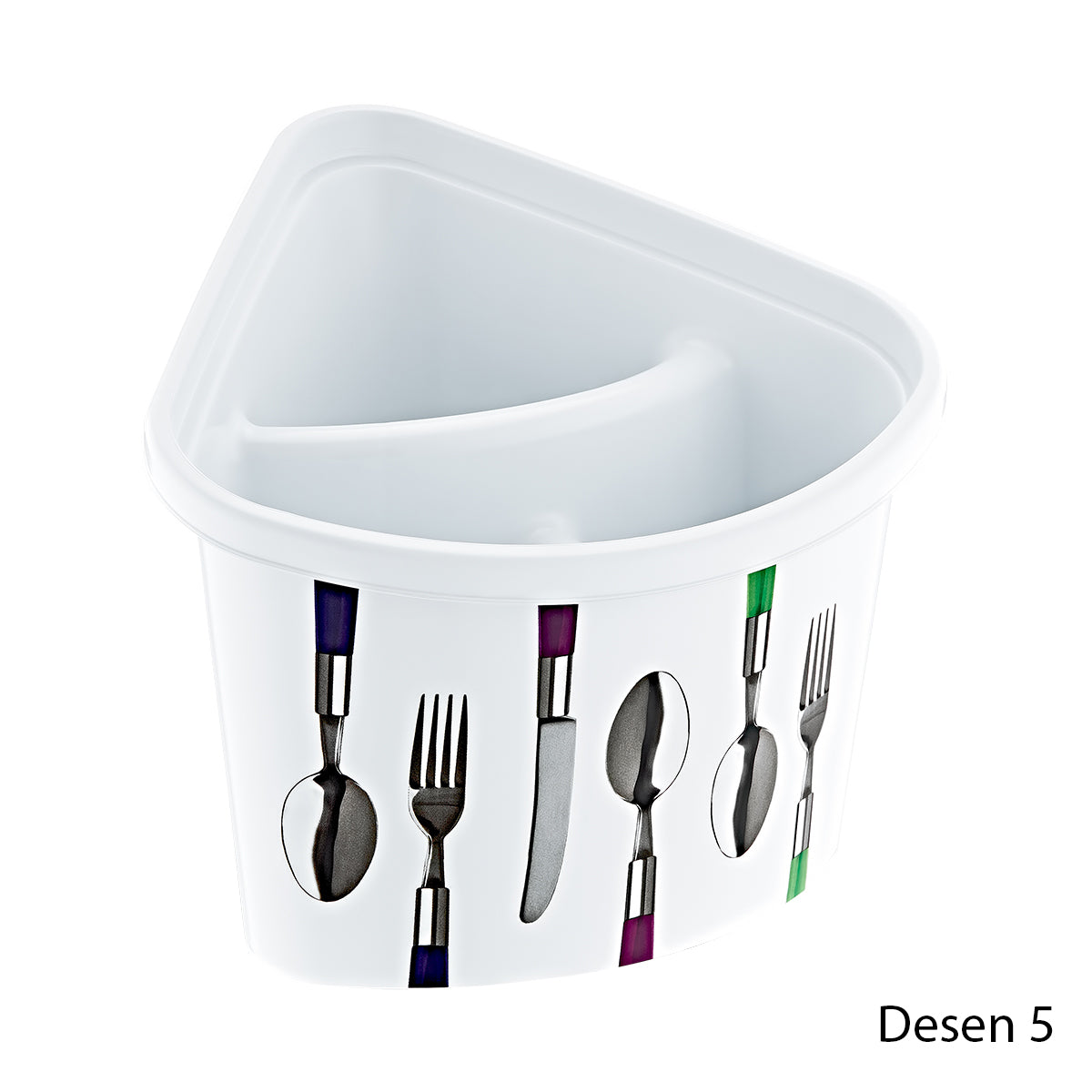 Plastic Silverware Cutlery Holder Assorted Designs And Colours TA320