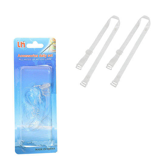 Underwear Clear Bra Straps Pack of 2 4806 (Large Letter Rate)