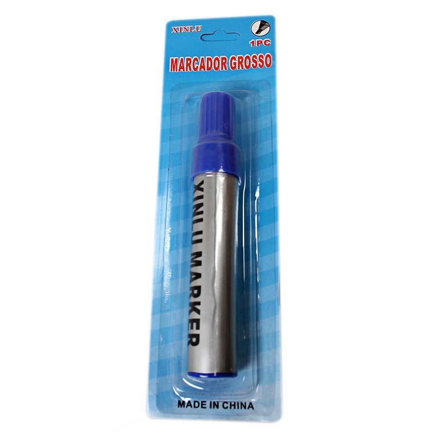 Blue Oil Based Permanent Marker Fine Point Tip 4658 (Large Letter Rate)