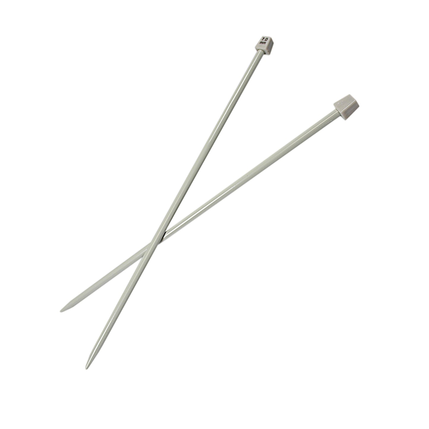Plastic Knitting Needles Pack of 2 7mm 36cm 00660 (Large Letter Rate)