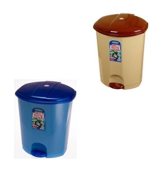 Home Kitchen Rubbish Pedal Bin Clean Keeper Mixed Colour Pedal Bin 30 Litre x 1 D01014/PB30