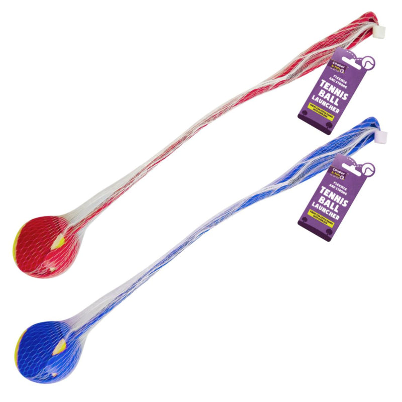 Pet Dog Tennis Ball Launcher Thrower 37cm Assorted Colours SKU 306550 / 832077
