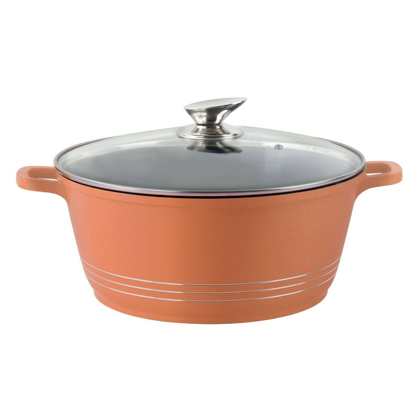 Durane Die Cast Stock Pot Set of 5 Copper 9630 (Big Parcel Rate)