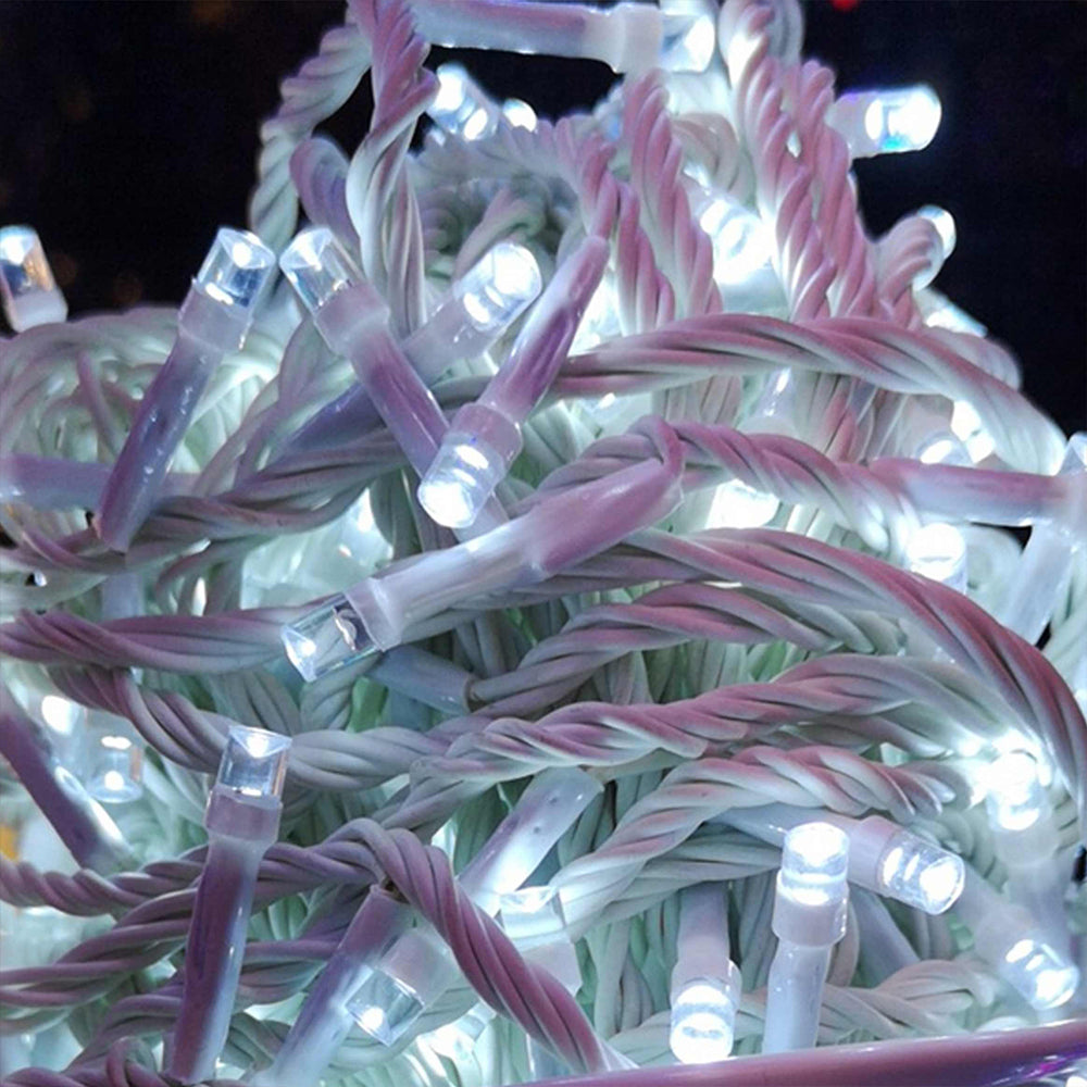 Durane LED Fairy Light String White Wire 25m 300 Bulbs White 10180 (Parcel Rate)