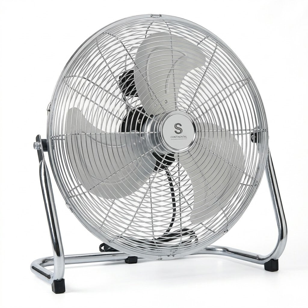 Metal Floor Fan 120W 3-Speed Industrial Cooling Unit SKU DL2011/FL35