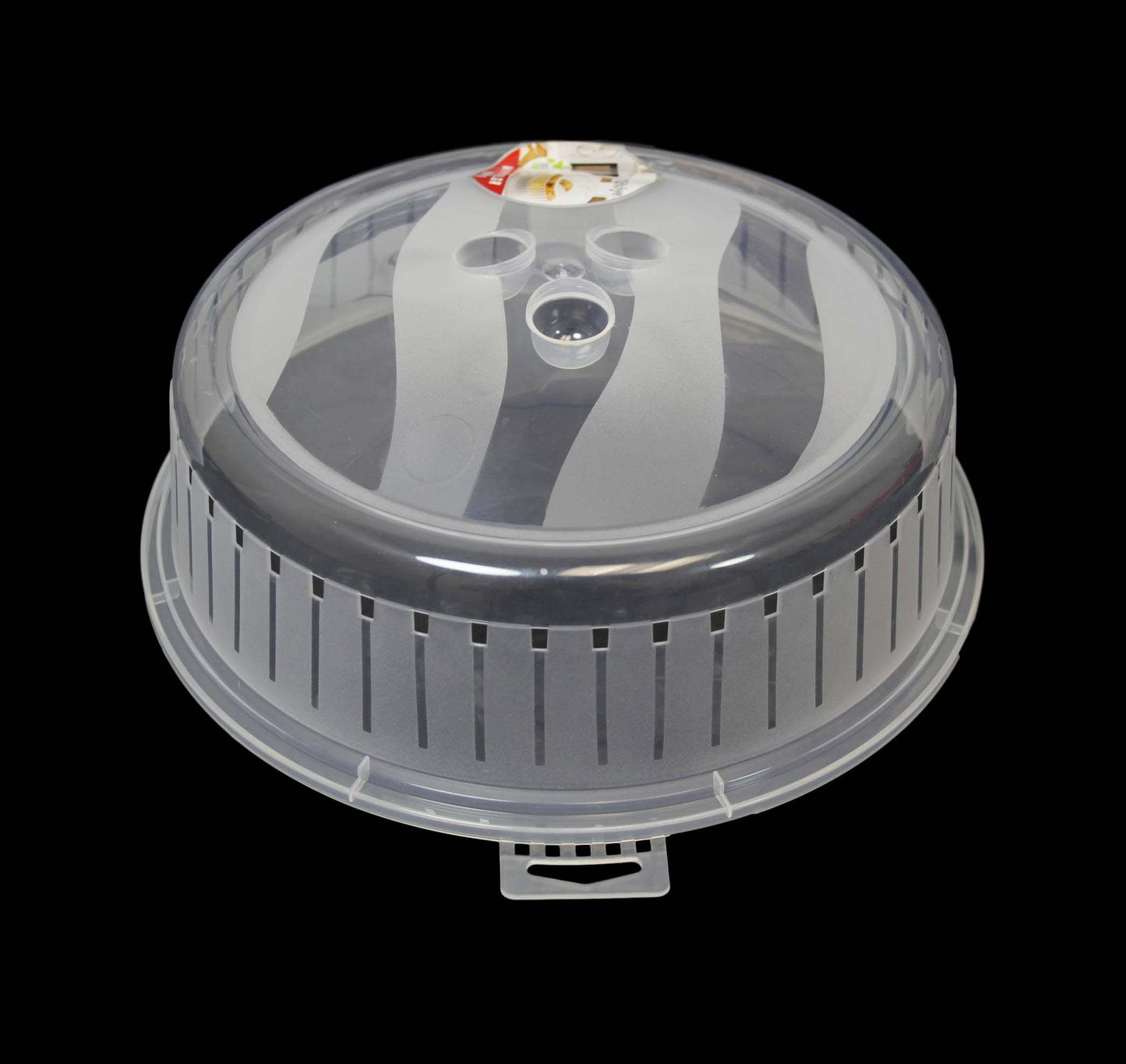 Plastic Microwave Food Plate Cover 26cm D10506 (Parcel Rate)