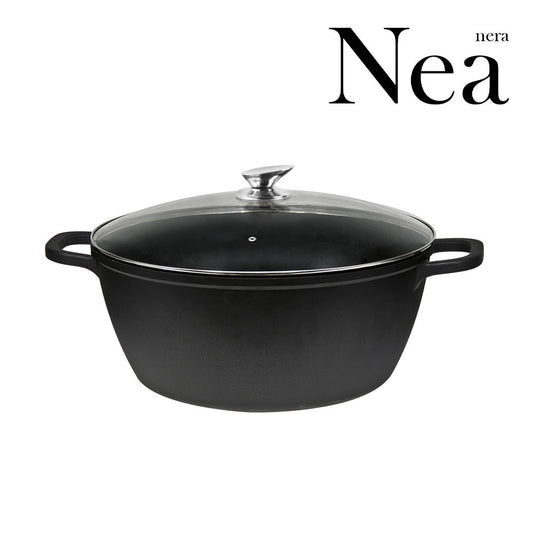 Nea Diecast Stockpot 40 cm Nera Black 11430 / 4225