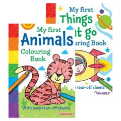 My First Animals & Things That Go Colouring Book 24x17x8cm 122g SKU P2250
