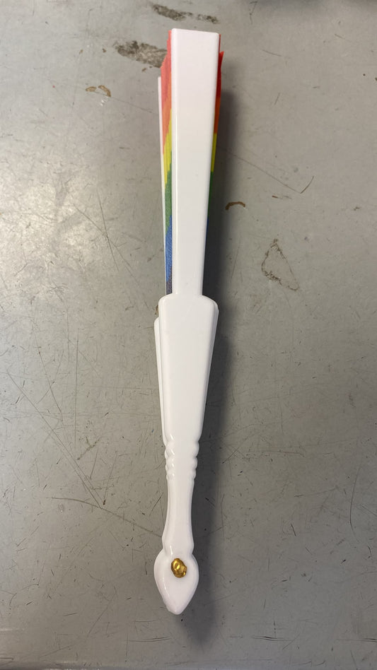 Rainbow Fan 7431 closed24x3x3cm open24x3x42cm 50g
