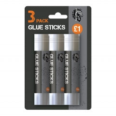 Glue Sticks, 10g 3pk 16.5x10.5x2cm SKU A2424