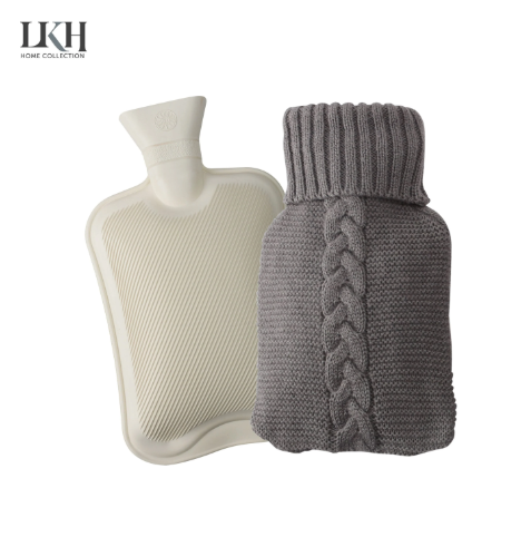 Hot Water Bottle and Slipper Gift Set SKU 9234