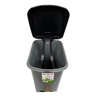 40 LT Slim Waste Bin With Pedal SKU 934 29x53x38cm