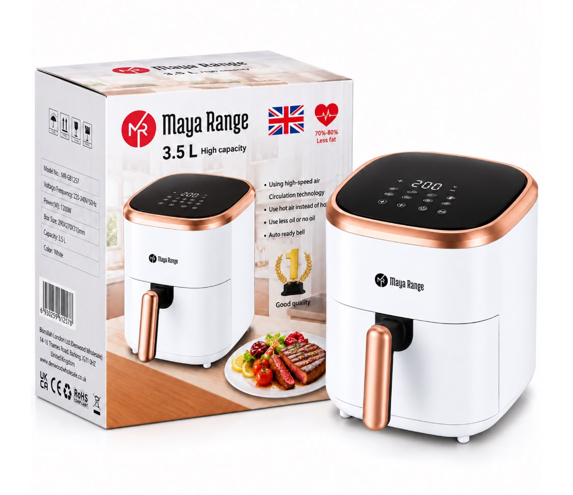 Air Fryer 3.5L 1200W SKU MRGB1257