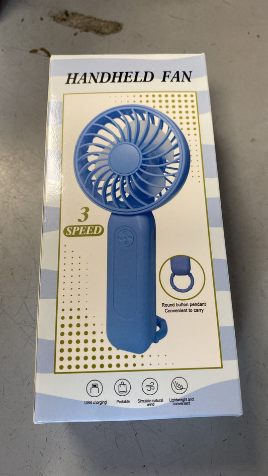 Hand Fan 3-Speed USB-Rechargeable 5V 0.5–1A Portable Mini Fan SG-9061