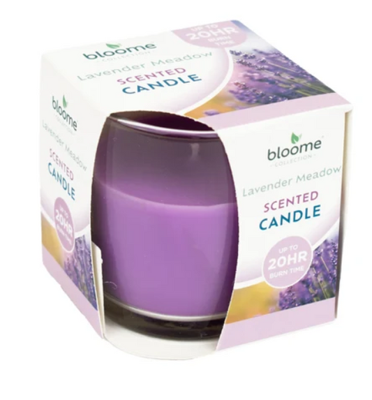 Bloome Fragranced Glass Jar Candle - Lavender Spa 290g SKU 322083