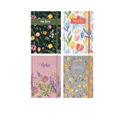 A6 Modern Notebooks in CDU, 4 Asst 15x10.6x1.1 cm 25g SKU P2099