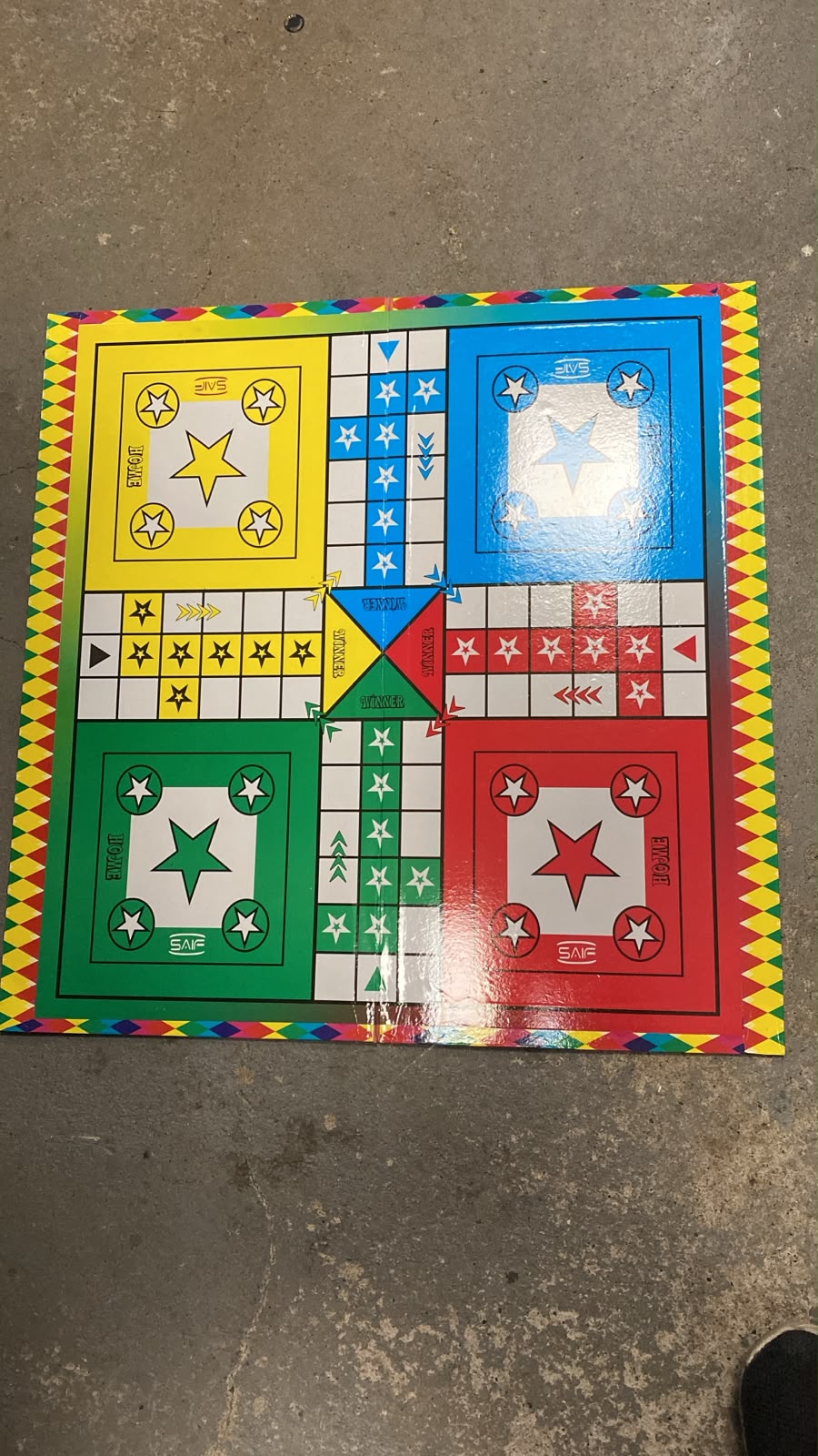 All In One Boardgames (Ludo, Chess, Alquerque, Snakes and Ladders) SKU-LUDO20 Closed26x52x1cm Open52x52x1cm 650g