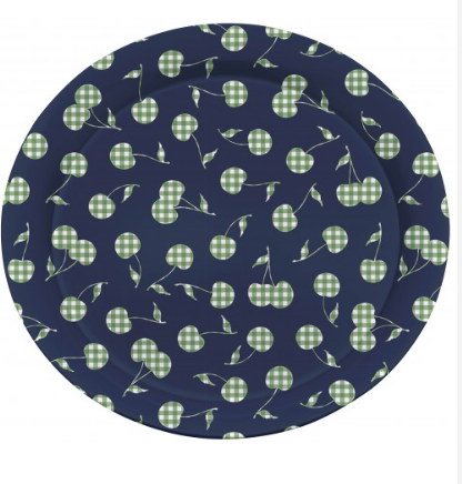 Melamine Round Serving Tray Size 2 Assorted Designs ALB1830