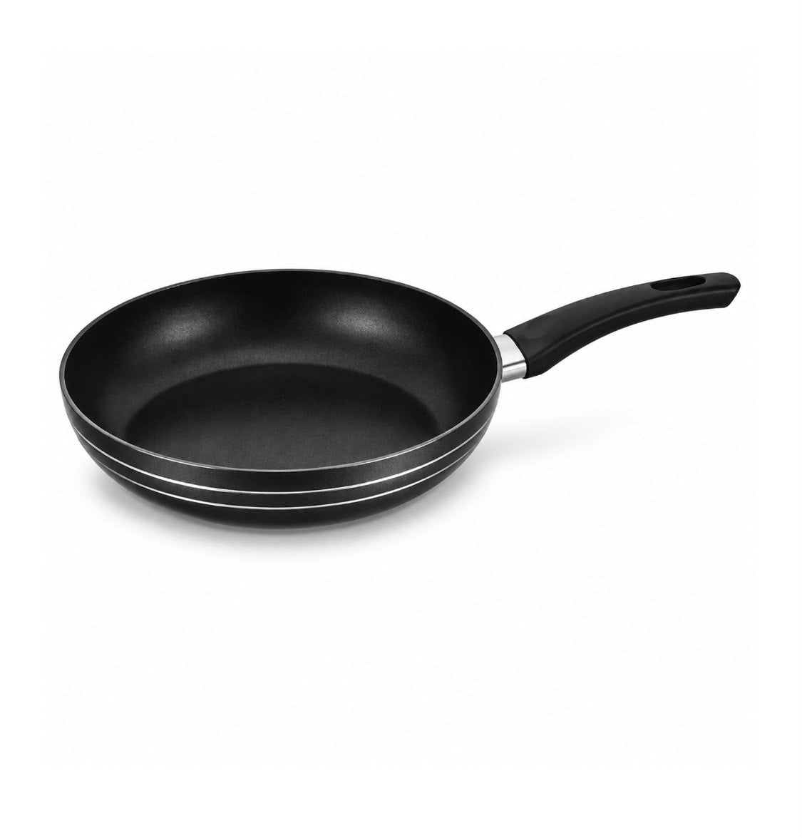 18cm Black Non-Stick Induction Pressed Frypan 2.0mm SKU MR1256